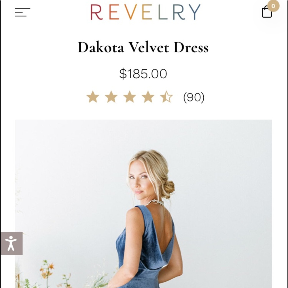 Revelry Dakota Velvet Dress